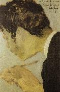 Edouard Vuillard portrait of bonnard Spain oil painting artist